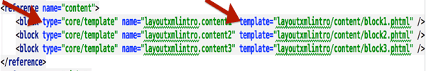 inserting into left block